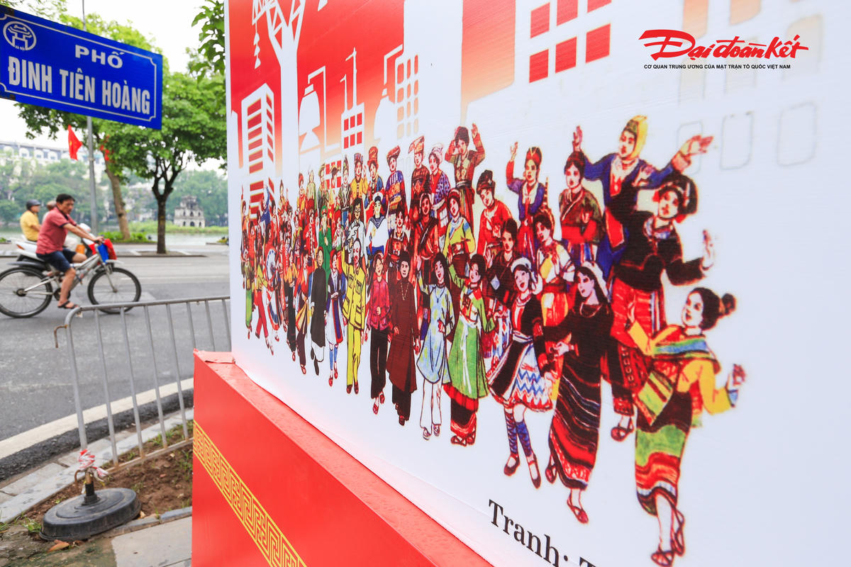 Mặt trận tinh gọn nhưng mạnh hơn, rộng mở nhưng chặt chẽ hơn, gần dân hơn và hành động hiệu quả hơn, sức mạnh đại đoàn kết toàn dân tộc sẽ tiếp tục được khơi dậy mạnh mẽ. Ảnh: Quang Vinh.