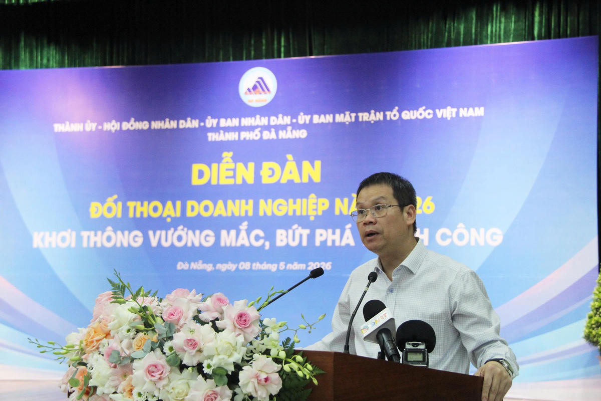 Ông Nguyễn Mạnh Hùng, Chủ tịch UBND TP Đà Nẵng. Ảnh: Nguyễn Tú.
