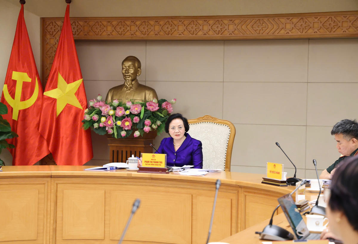 Phó Thủ tướng nhấn mạnh yêu cầu&nbsp;chiến dịch phấn đấu đến ngày 27/7/2026 phải tìm kiếm, quy tập được ít nhất 500 hài cốt liệt sĩ&nbsp;- Ảnh: VGP/Thu Giang