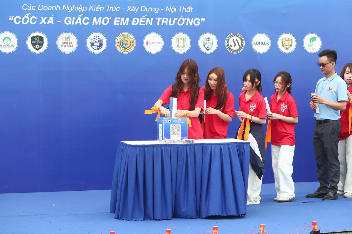 Cúp Kiến tạo 2026 phát động gây quỹ xây dựng điểm trường Cốc Xả (Cao Bằng), 