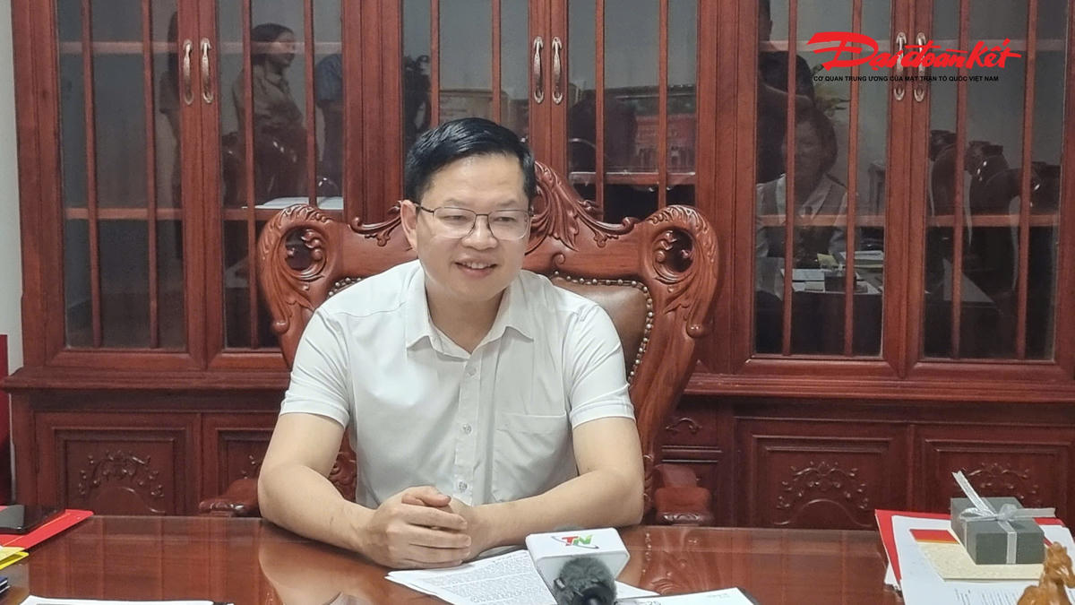 Ông Đinh Quang Tuyên khẳng định, Mặt trận Tổ quốc luôn là trung tâm của đoàn kết.