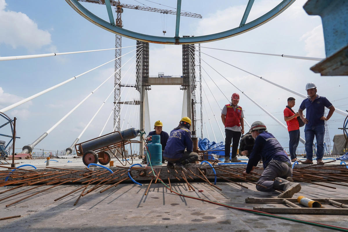 Chuẩn bị hợp long công trình cầu Phước Khánh nối TP Hồ Chí Minh và TP Đồng Nai