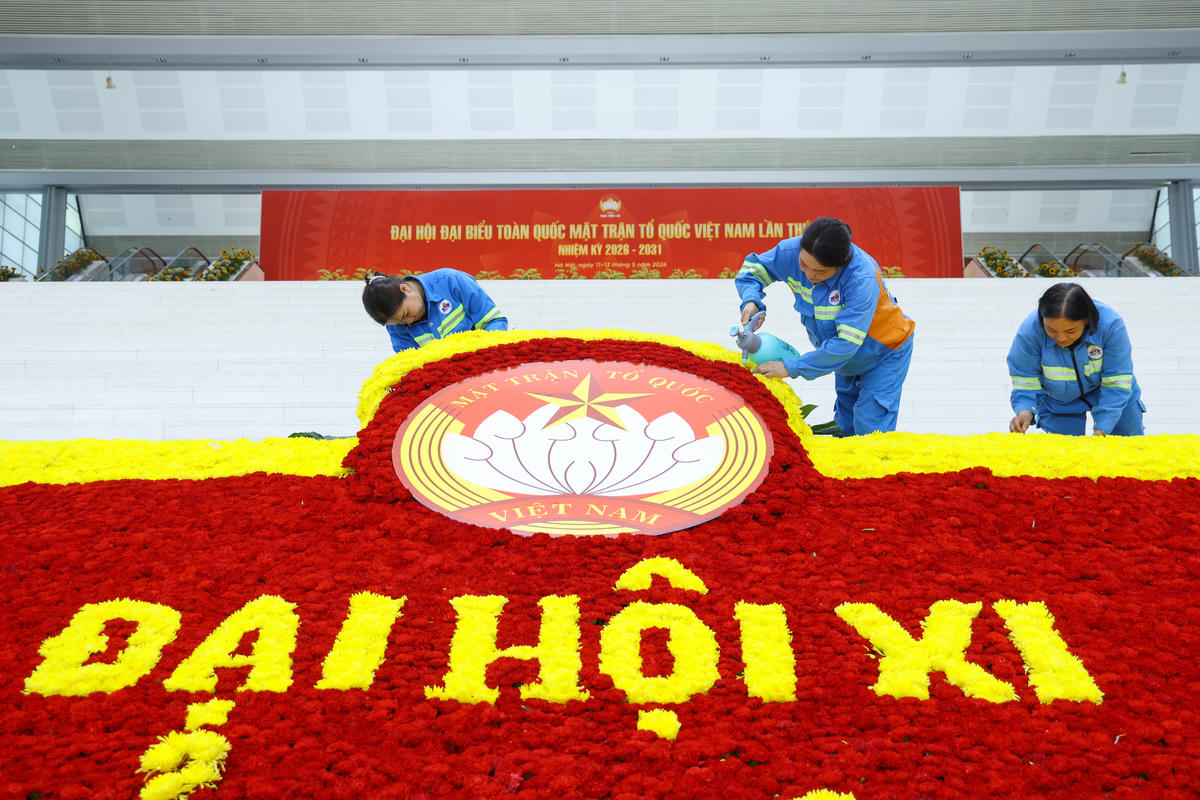 Ấn tượng không gian trưng bày tại Đại hội đại biểu toàn quốc MTTQ Việt Nam lần thứ XI