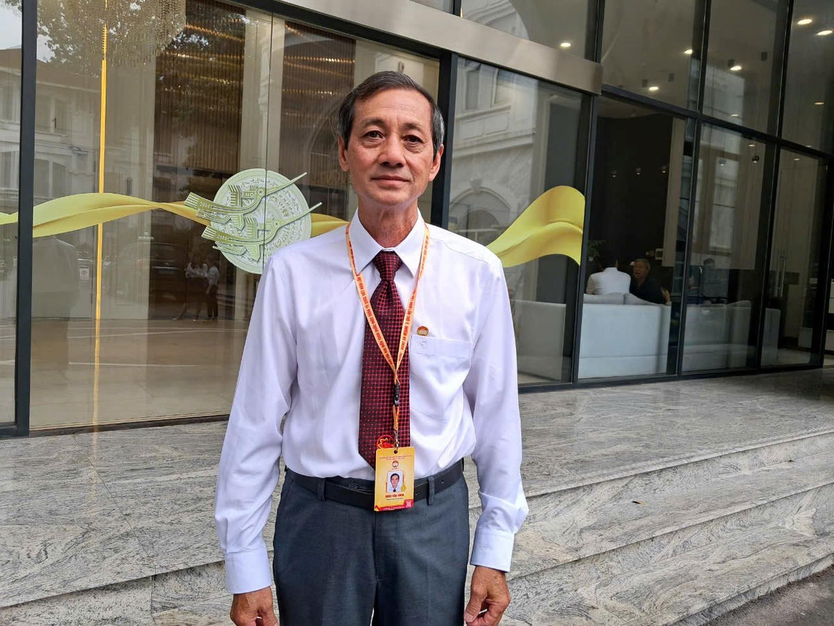 Ông Đặng Văn Khoa, Ủy viên Ủy ban MTTQ Việt Nam, Chủ tịch Hội Bảo vệ Thiên nhiên và Môi trường TP.HCM