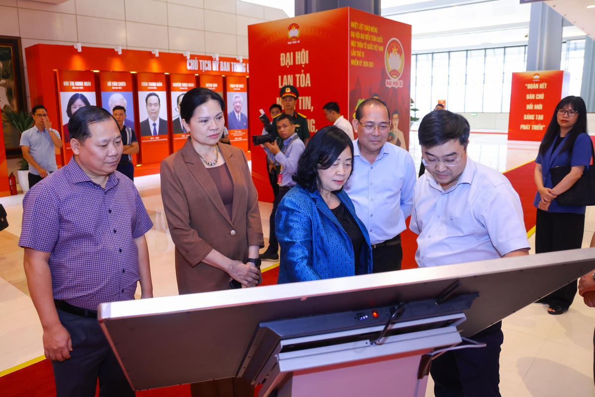 Sẵn sàng cho ngày khai mạc Đại hội đại biểu toàn quốc MTTQ Việt Nam lần thứ XI