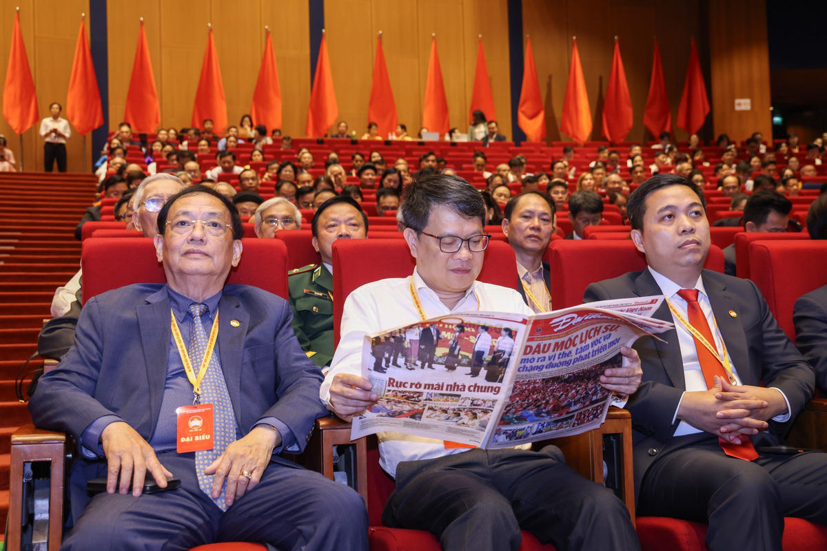 Các đại biểu dự Đại hội. Ảnh: Quang Vinh.
