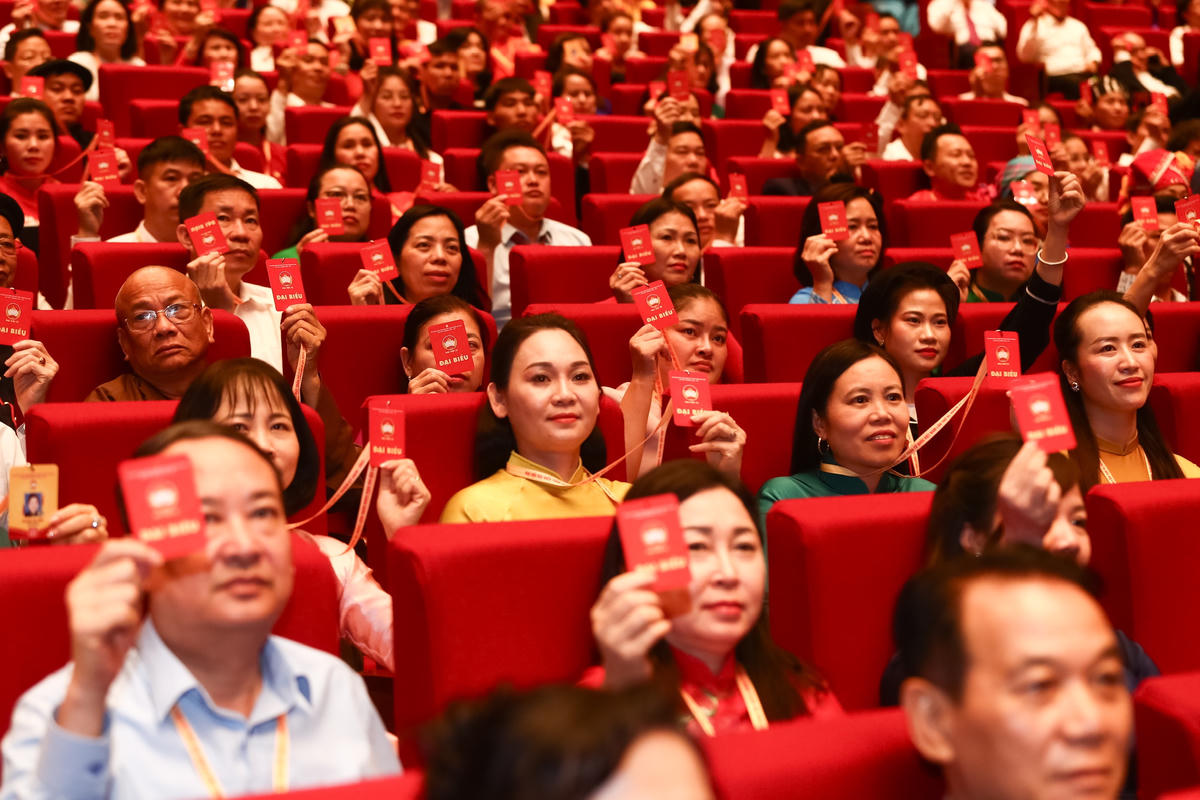 Các đại biểu tham dự Đại hội. Ảnh: Lê Khánh. Ảnh: Lê Khánh.