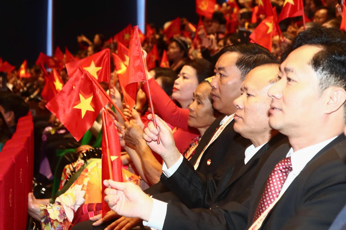 Các đại biểu tham dự Đại hội MTTQ Việt Nam lần thứ XI. Ảnh: Lê Khánh.&nbsp;