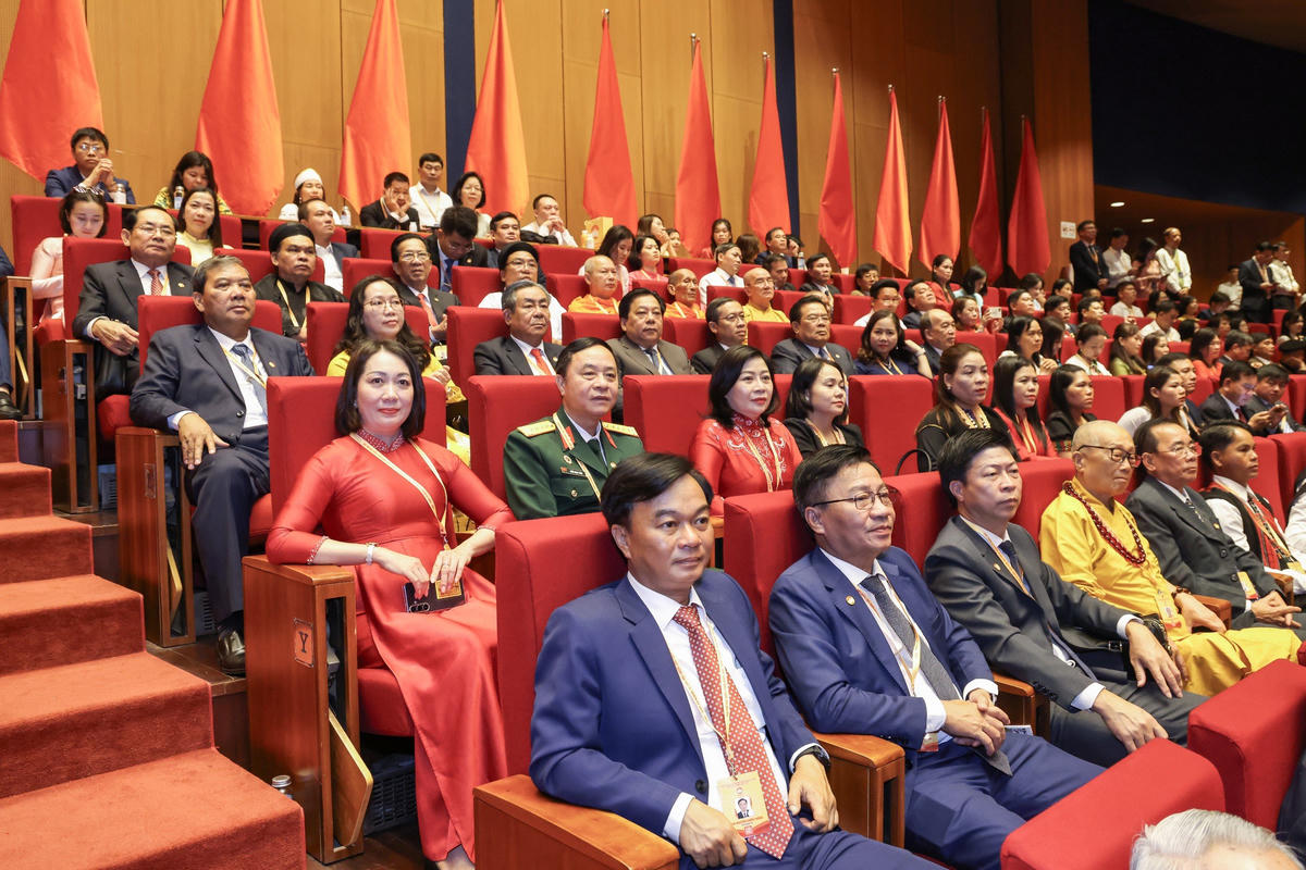 Các đại biểu tham dự Đại hội. Ảnh: Quang Vinh.