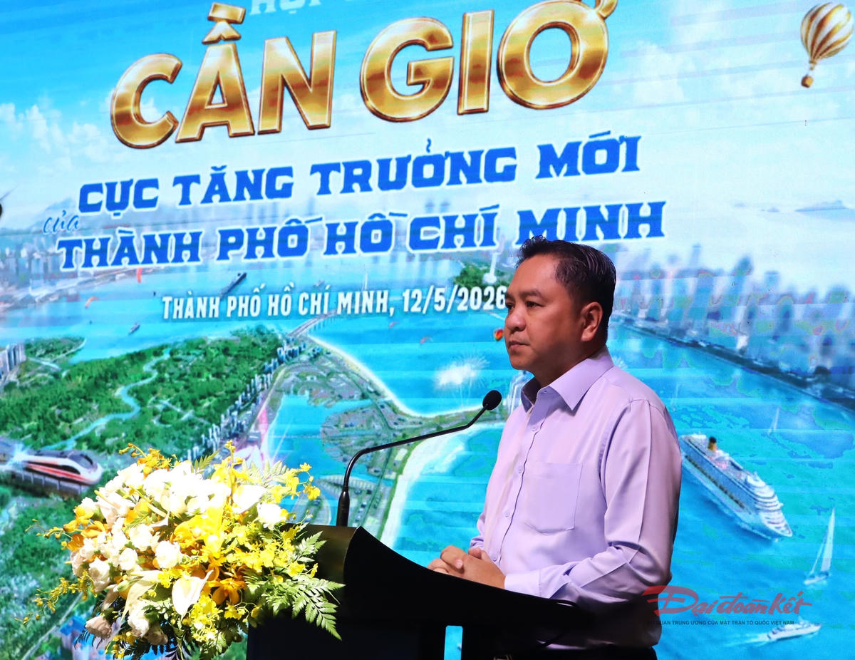 Ông Phạm Huy Bình, Giám đốc Sở Du lịch TP Hồ Chí Minh phát biểu đề dẫn tại hội thảo. Ảnh: T.Luân
