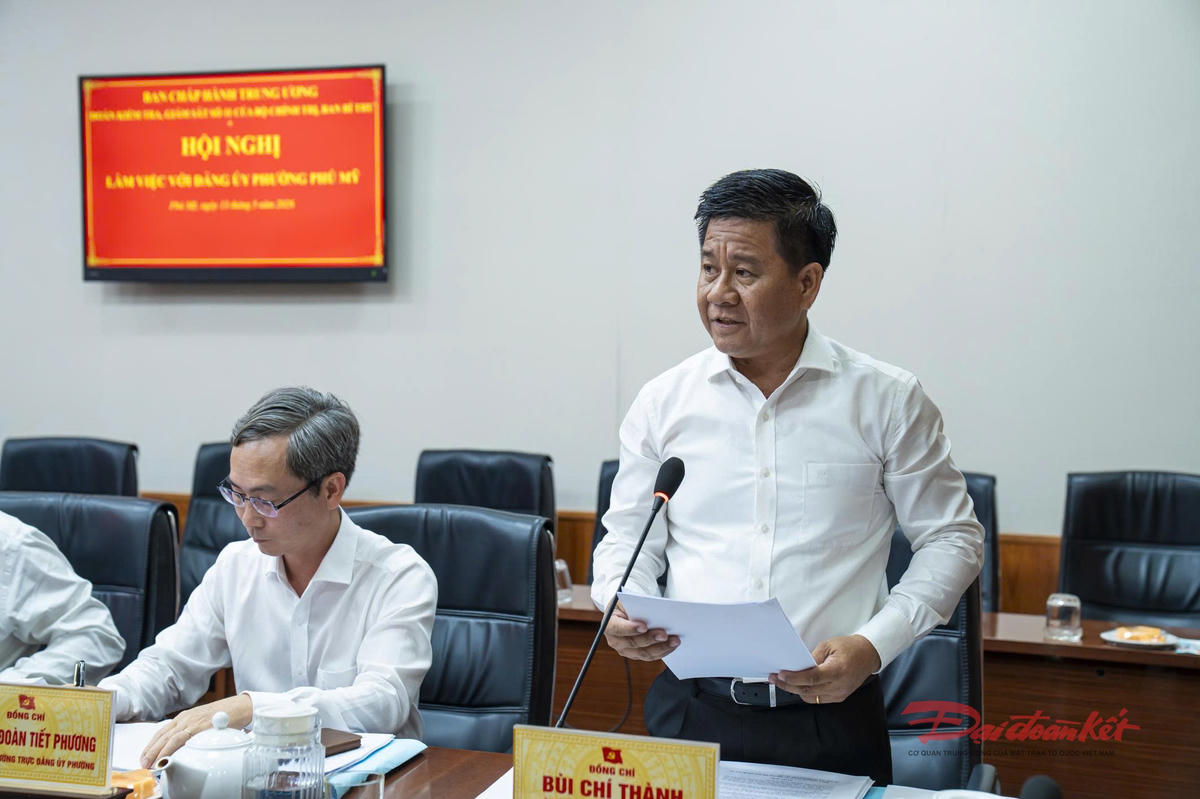 Đoàn kiểm tra Trung ương kiểm tra vận hành chính quyền địa phương 2 cấp tại TP Hồ Chí Minh