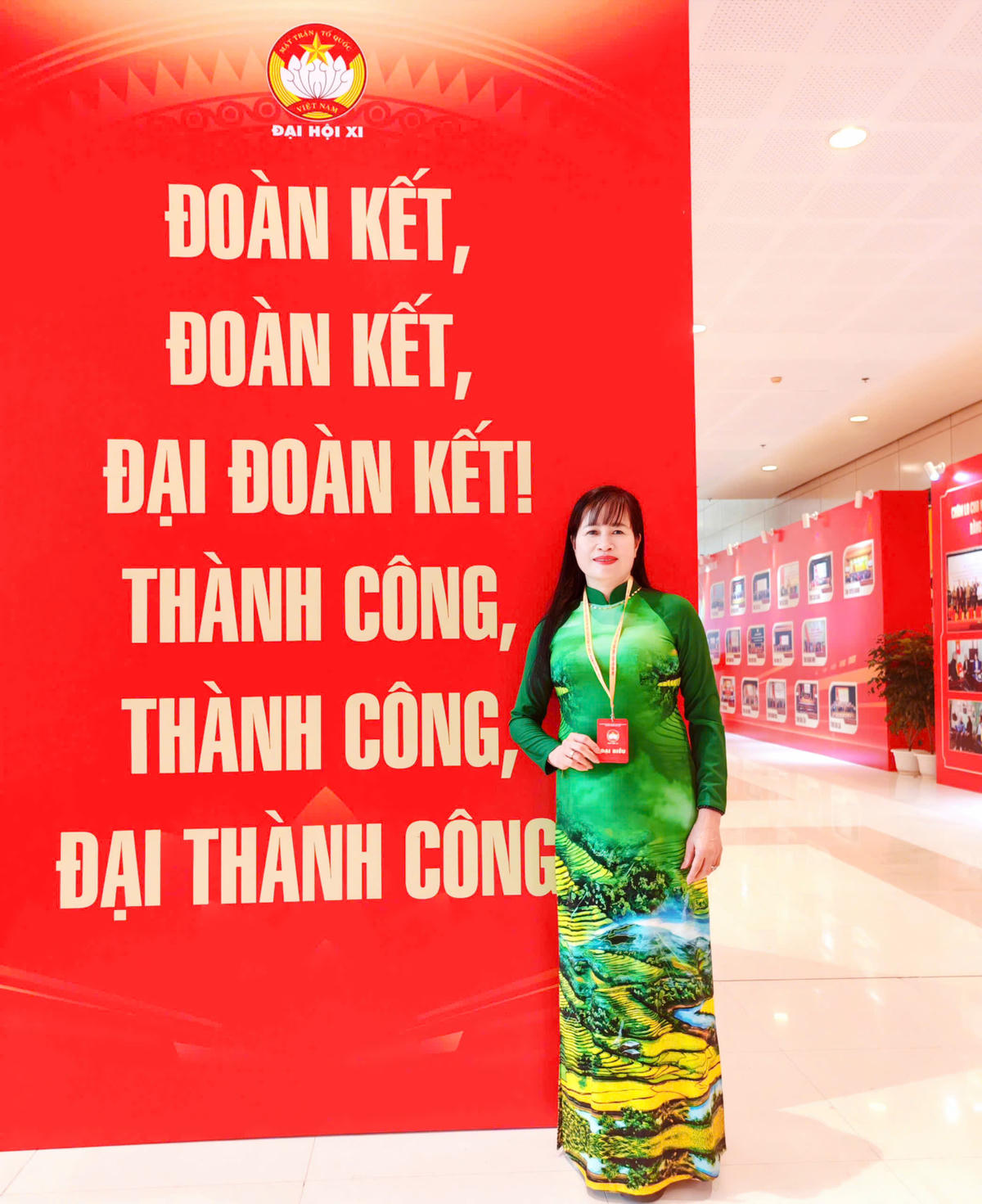Bà Đinh Minh Hà, Ủy viên Ban Chấp hành Đảng bộ tỉnh, Phó Chủ tịch Ủy ban MTTQ, Chủ tịch Hội Liên hiệp Phụ nữ tỉnh Lào Cai
