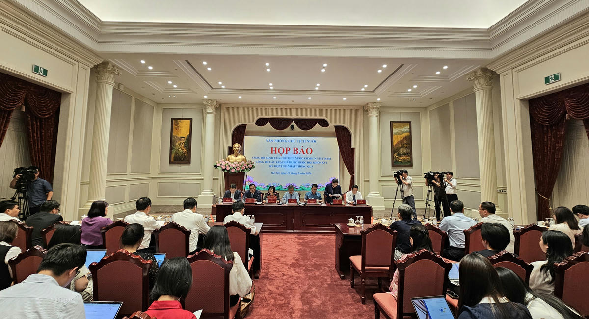 Toàn cảnh buổi họp báo. Ảnh: Đạt Lê