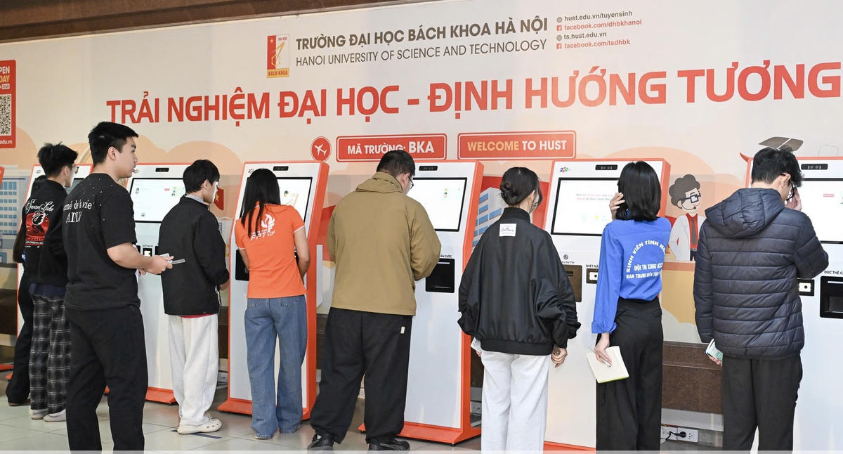Thí sinh dự TSA năm 2026 của Đại học Bách khoa Hà Nội.