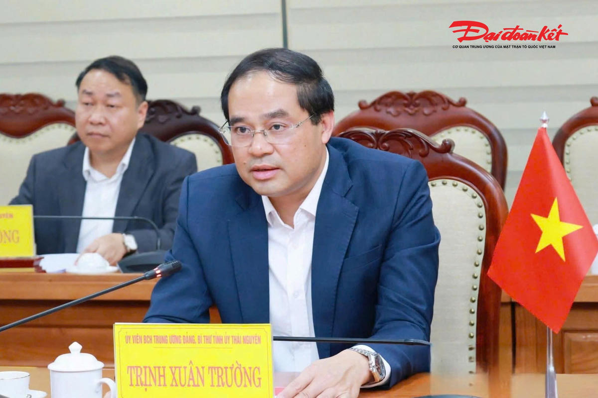 Bí thư Tỉnh ủy Thái Nguyên Trịnh Xuân Trường.