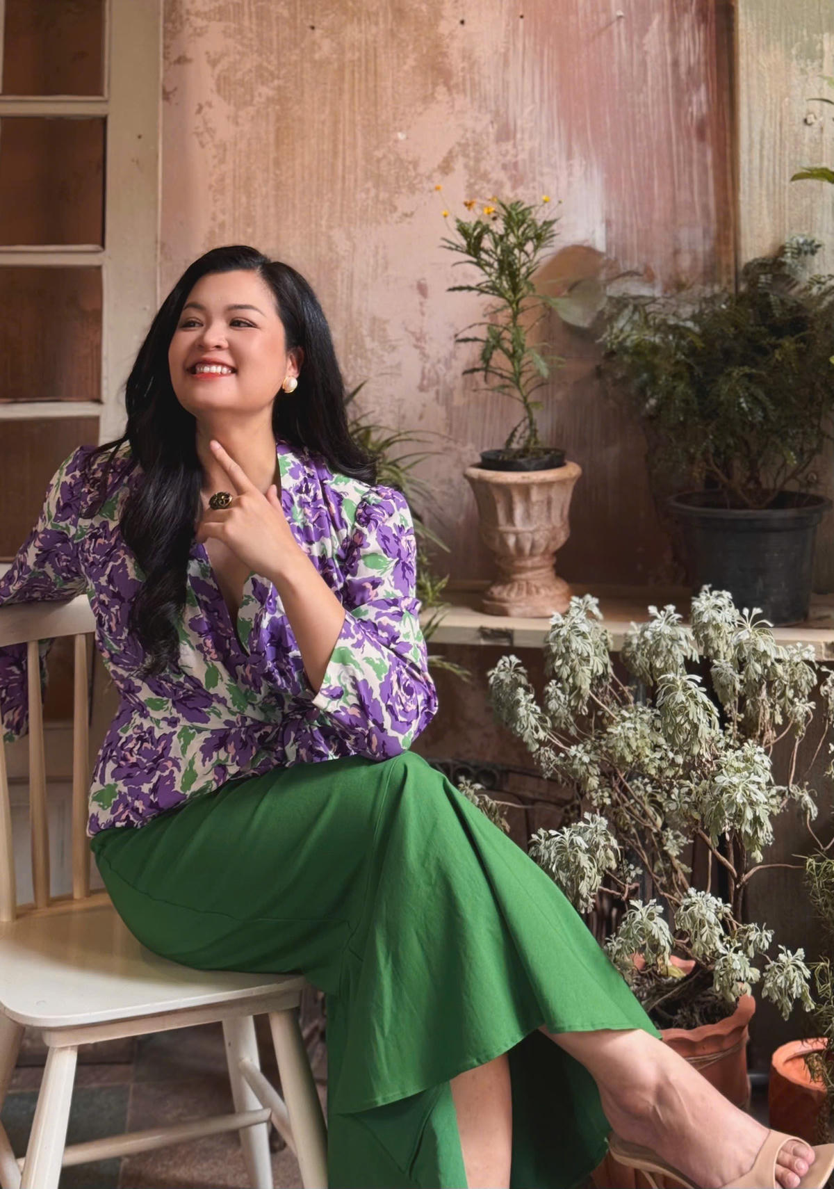 Biến đồ vintage thành phong cách thời trang