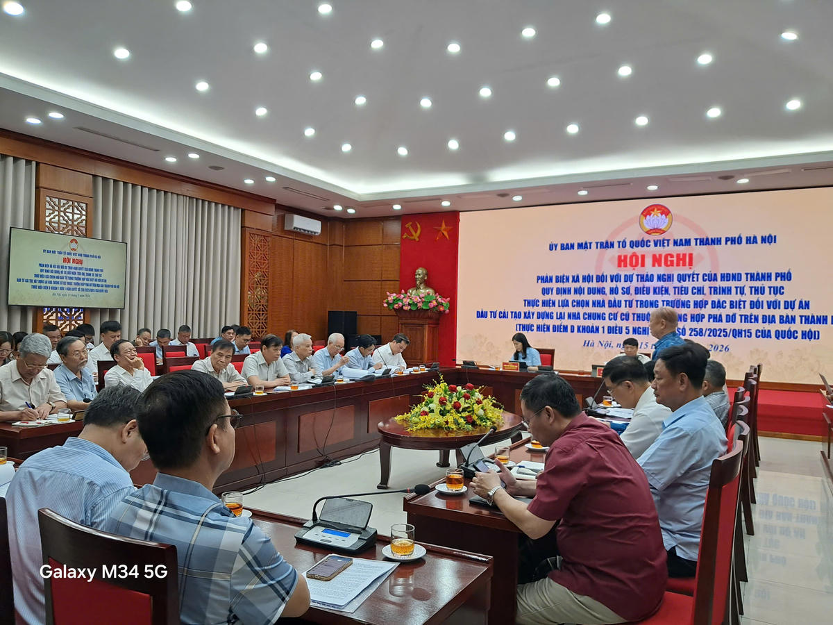Quang cảnh hội nghị phản biện xã hội. Ảnh: PV