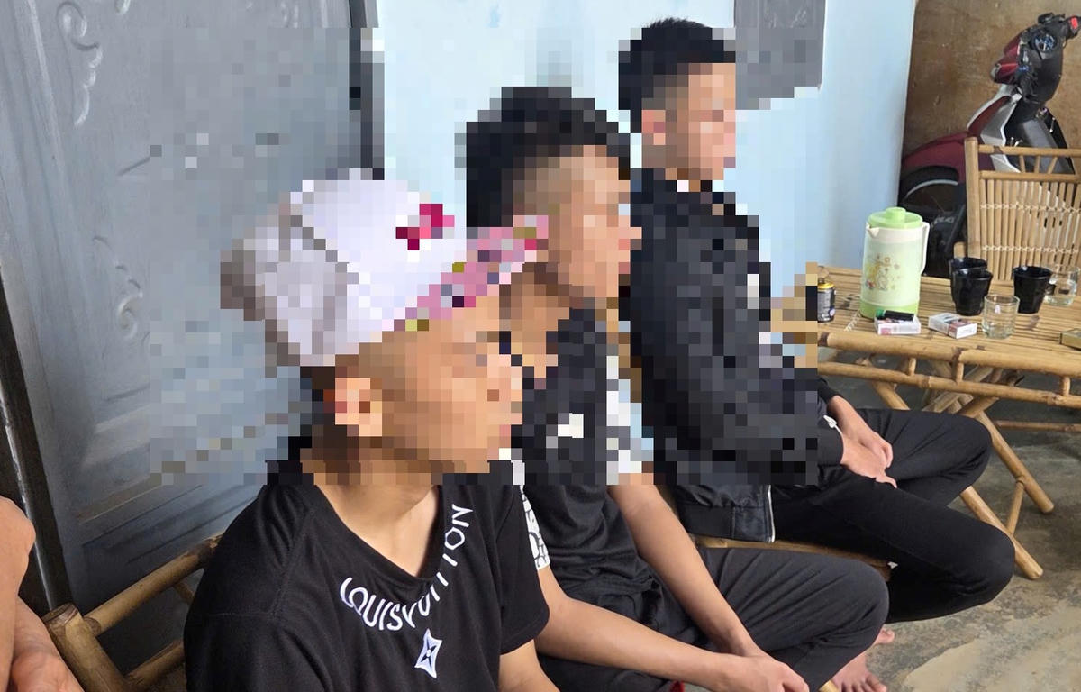 Các đối tượng liên quan đến vụ án mạng. Ảnh: CA tỉnh Gia Lai.