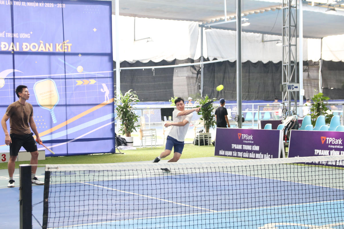 Sôi động Giải Pickleball Thanh niên “Đại đoàn kết" năm 2026