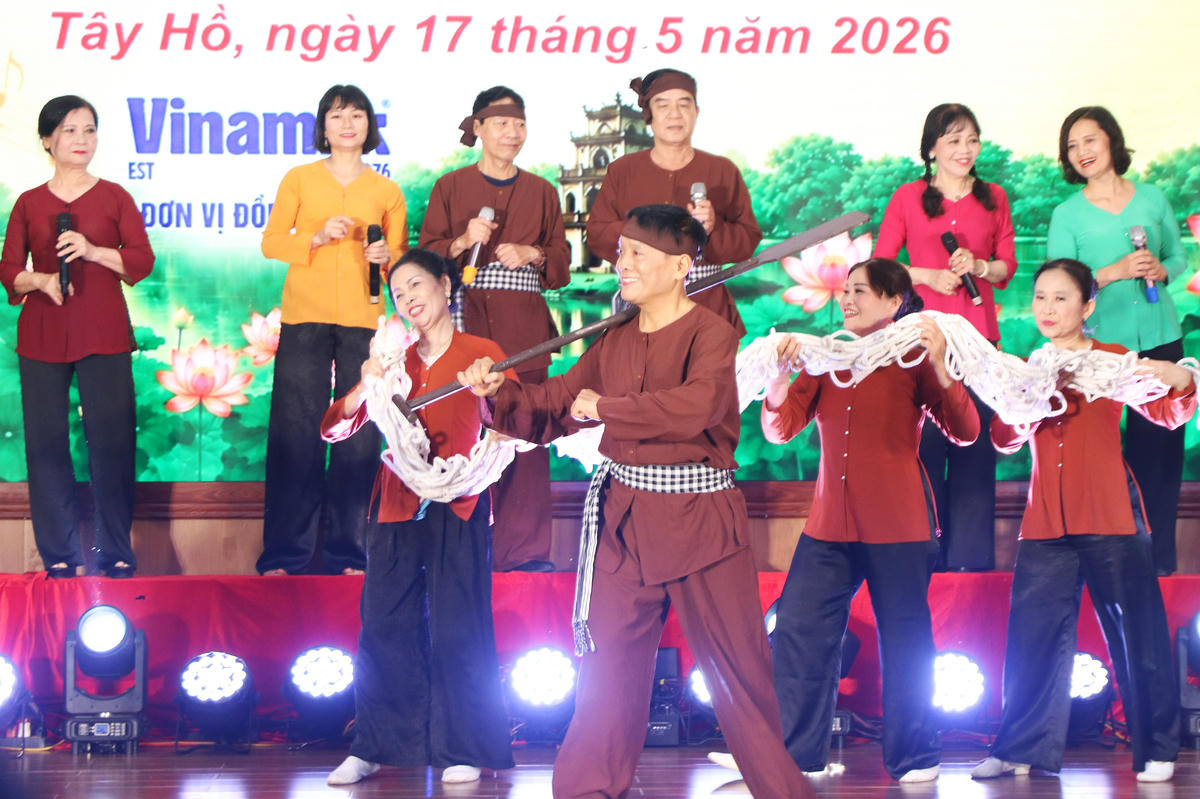 Rộn ràng Tiếng hát Dân ca người cao tuổi Hà Nội