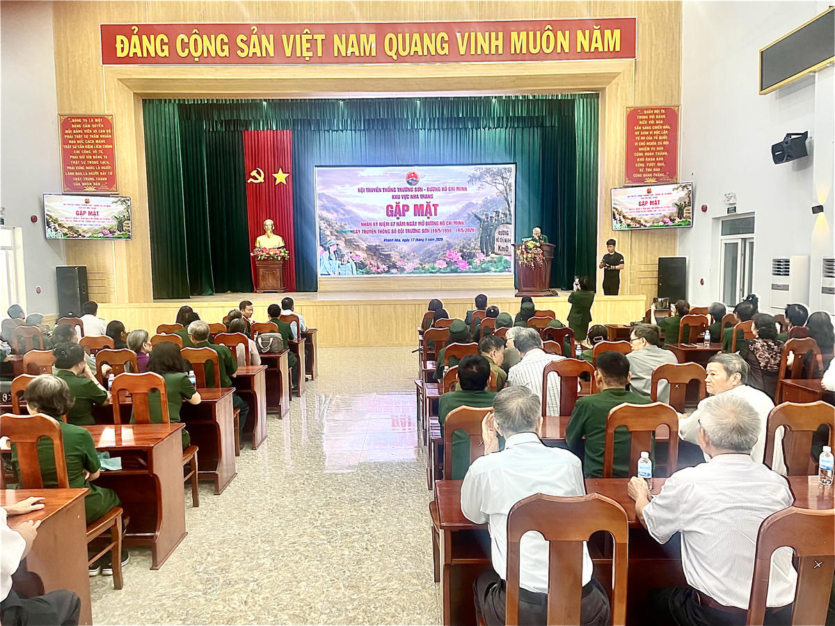 Khánh Hòa tổ chức Lễ kỷ niệm 67 năm Ngày truyền thống Trường Sơn đường Hồ Chí Minh (ảnh Thùy Trang)