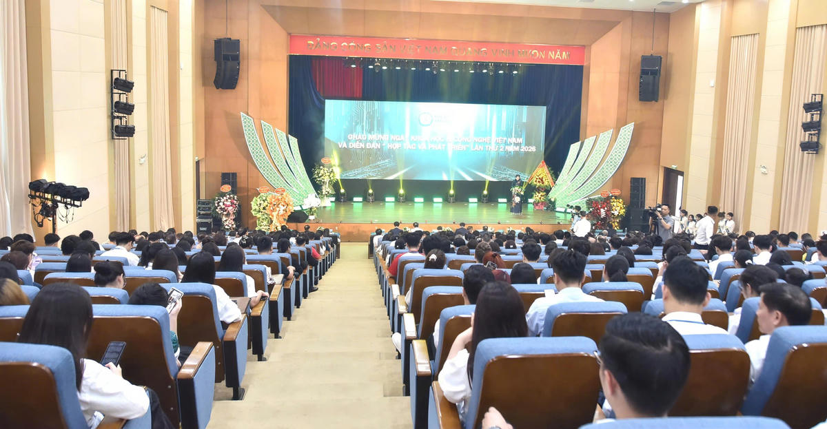 Quang cảnh buổi lễ.