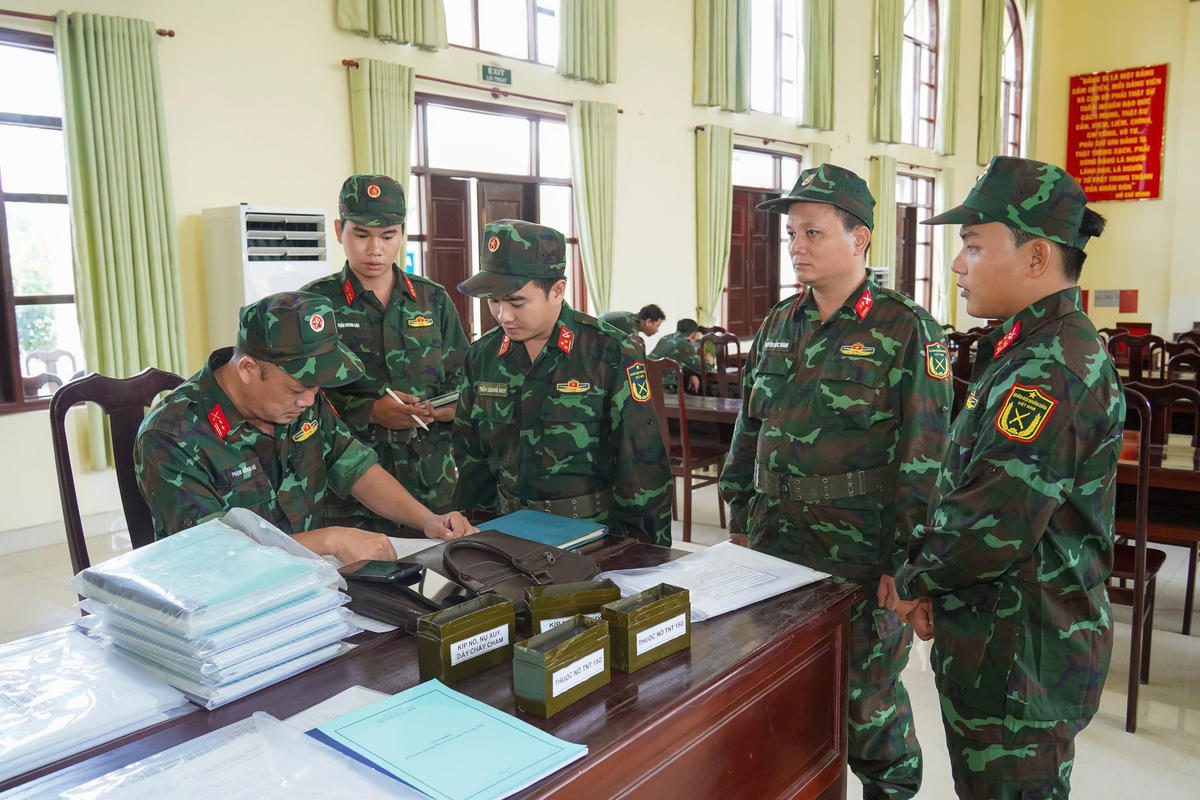 Bộ Tham mưu Quân khu 7 kiểm tra công tác tập huấn cho chiến sĩ mới năm 2026 