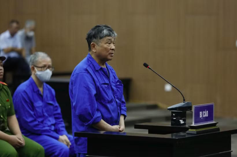Bị cáo Nguyễn Chiến Thắng.
