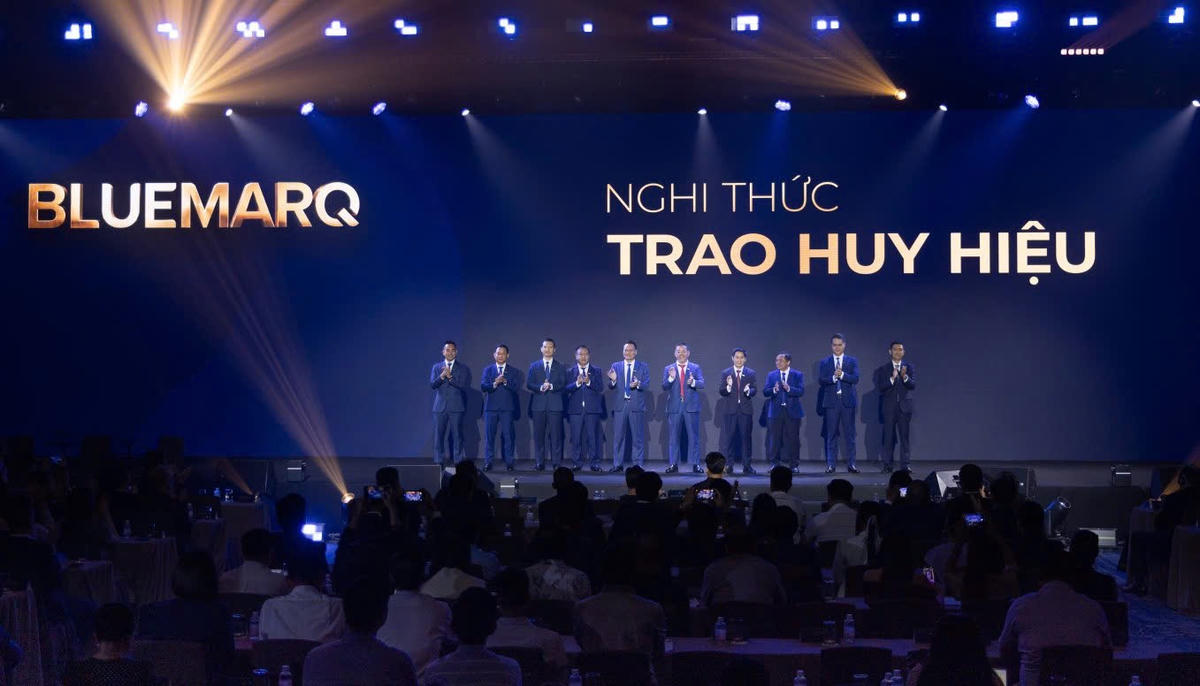 BLUEMARQ GROUP được định vị với khát vọng xây dựng một doanh nghiệp Việt Nam có năng lực đầu tư, quản lý tài sản và phát triển bất động sản theo chuẩn quốc tế. Ảnh: MC