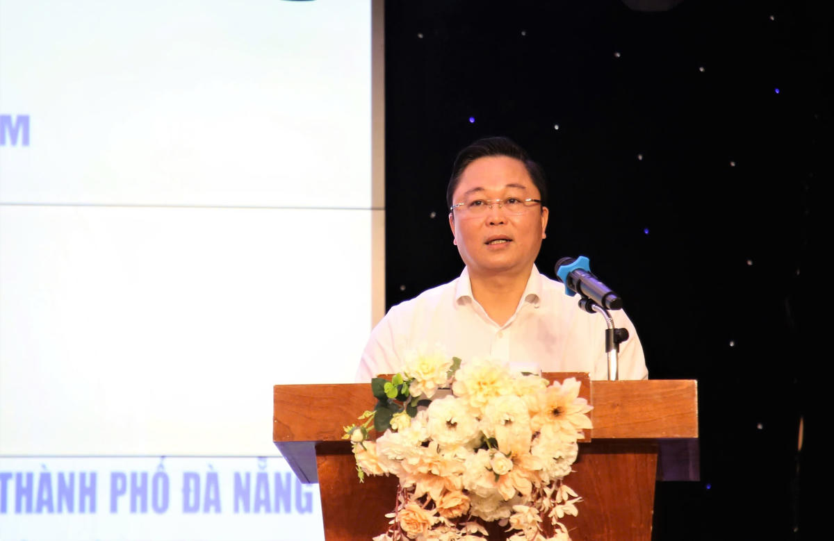 Ông Lê Trí Thanh, Chủ tịch Ủy ban MTTQ Việt Nam TP Đà Nẵng phát biểu khai mạc hội nghị. Ảnh: TT.