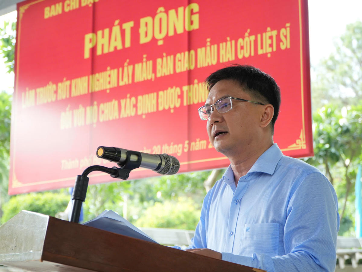 Phó Chủ tịch UBND TP Hồ Chí Minh Nguyễn Mạnh Cường phát biểu. Ảnh: Tuấn Tài.
