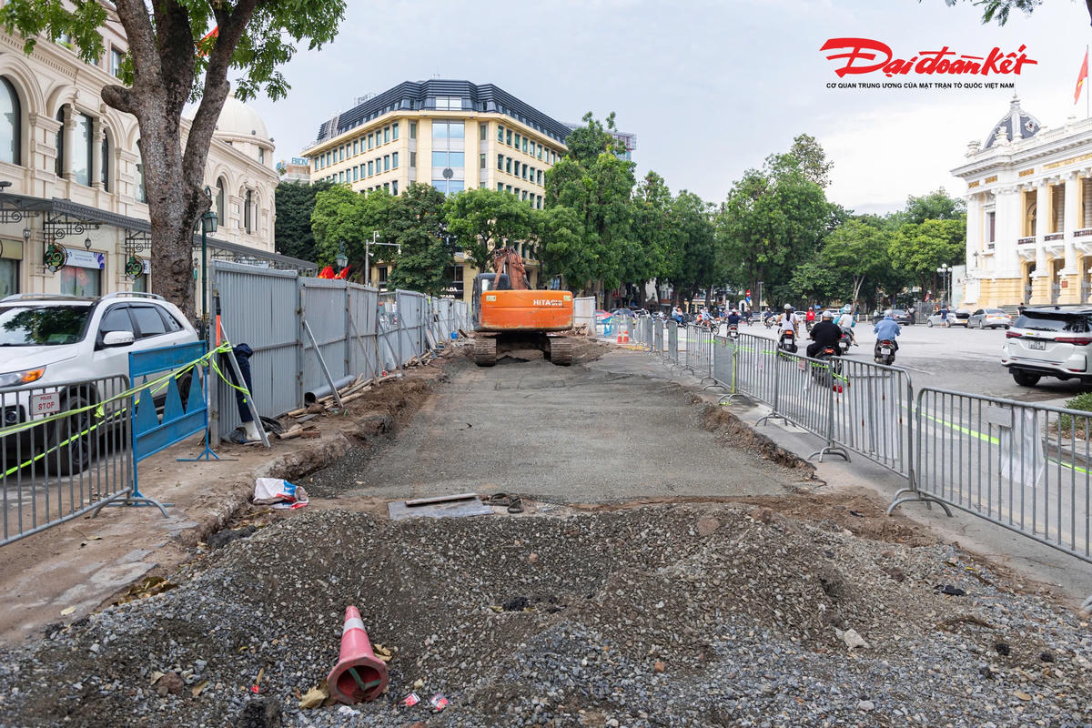 Loạt dự án chống ngập ở nội đô Hà Nội gấp rút về đích trước mùa mưa