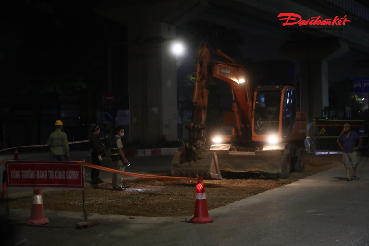 Loạt dự án chống ngập ở nội đô Hà Nội gấp rút về đích trước mùa mưa