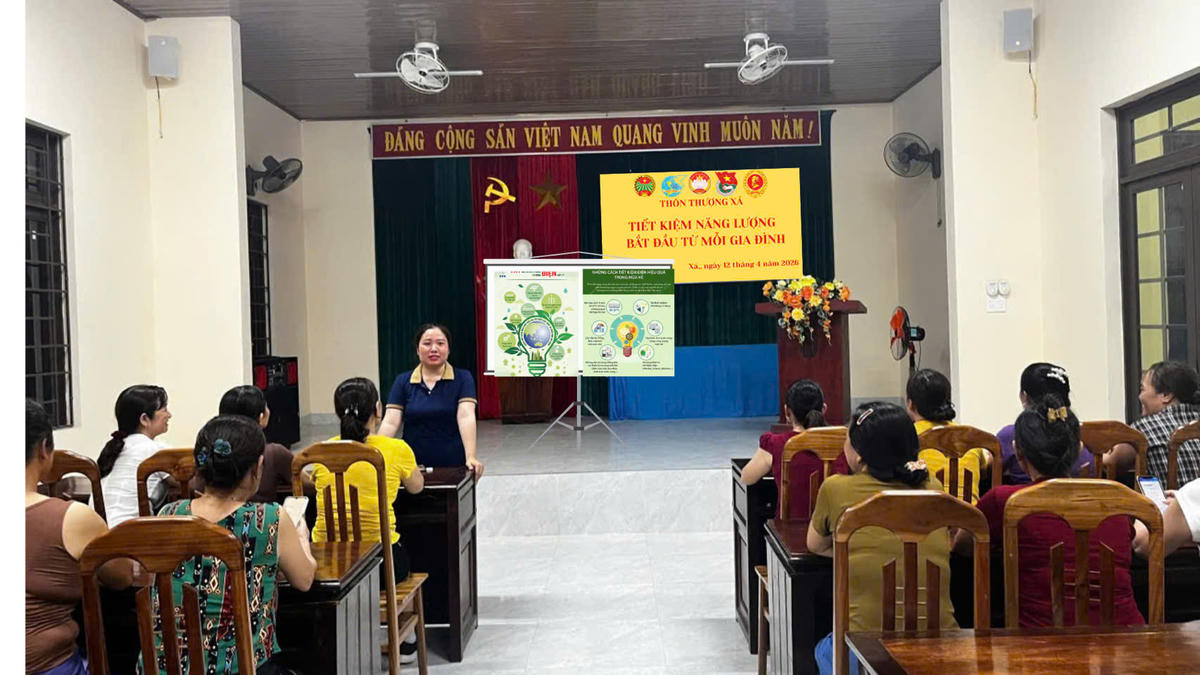 Mặt trận vào cuộc, lan tỏa ý thức tiết kiệm năng lượng