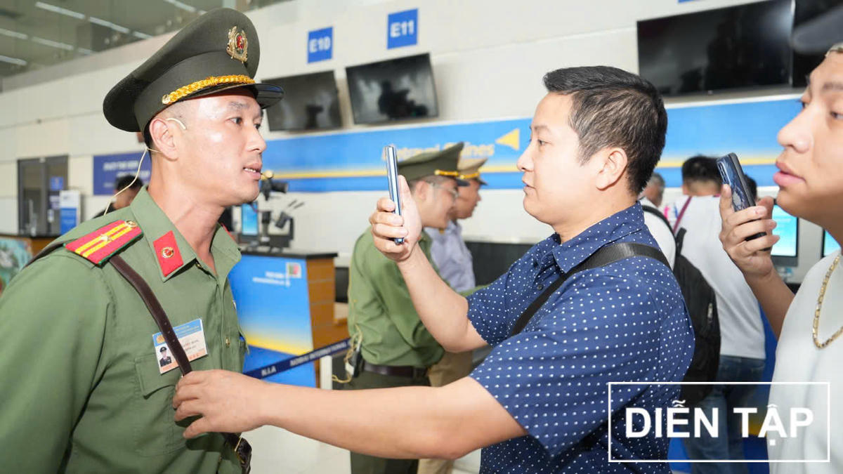 Hơn 300 người tham gia diễn tập khẩn nguy an ninh tại sân bay Nội Bài