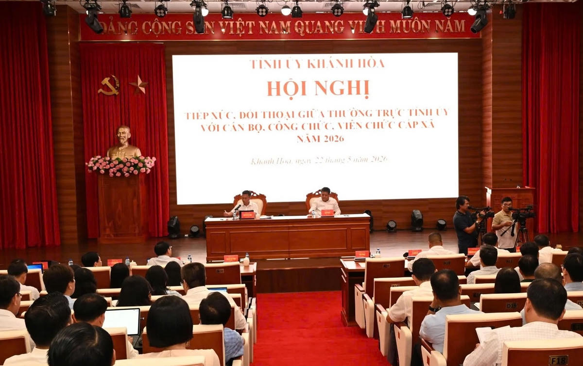Quang cảnh hội nghị.