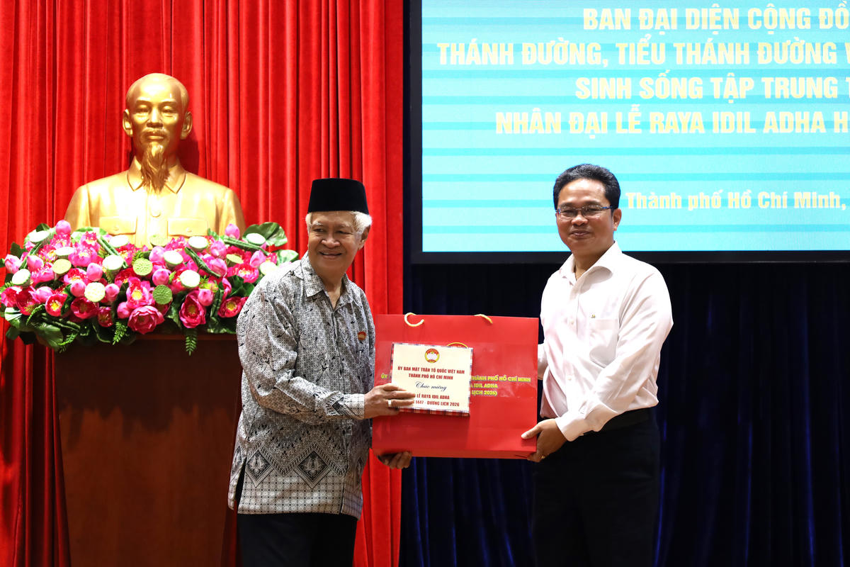 Cộng đồng Hồi giáo đoàn kết, chung tay xây dựng, phát triển TP Hồ Chí Minh