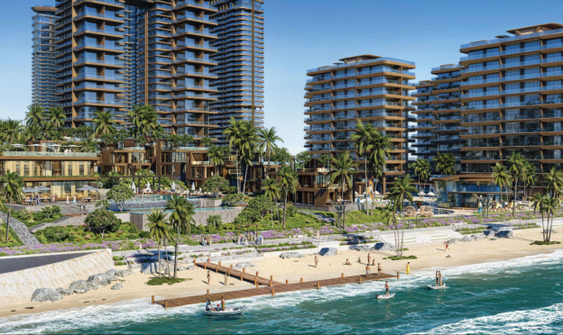 Sunshine Bay Retreat tọa lạc trên trục đường Ba Tháng Hai, sở hữu tầm nhìn trực diện biển Chí Linh, mang đến gần 6.000 sản phẩm đa dạng, từ căn hộ nghỉ dưỡng, khách sạn, đến biệt thự ven biển.