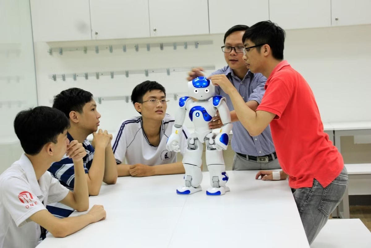 Sinh viên Trường Đại học Khoa học tự nhiên (Đại học Quốc gia TPHCM) trong một buổi học.&nbsp;Ảnh: NTCC.