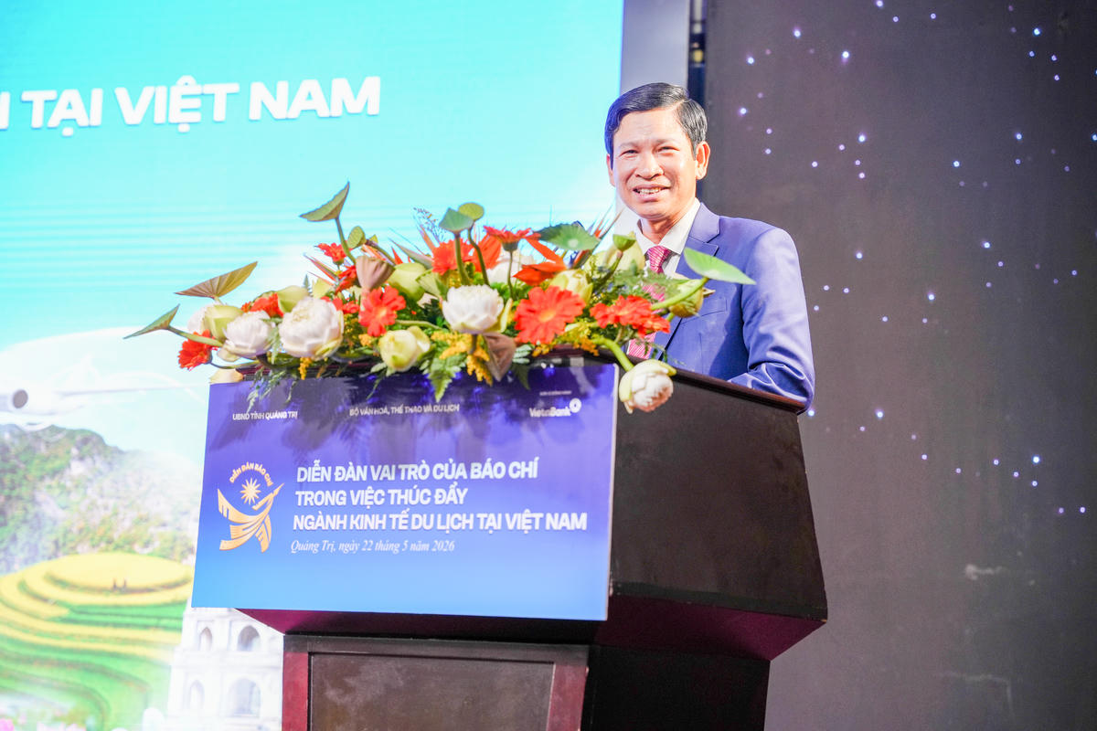 Ông Hồ An Phong phát biểu tại diễn đàn. Ảnh: Đ.V.