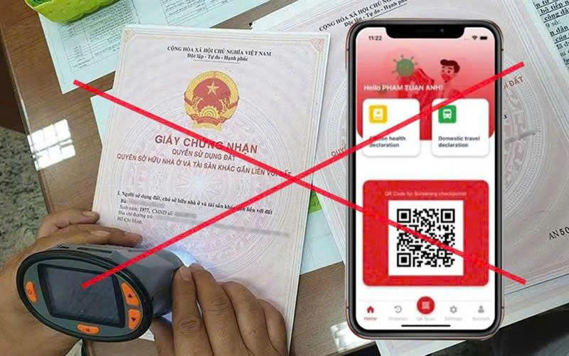 Các đối tượng giả danh cán bộ cơ quan chức năng, yêu cầu tích hợp “sổ đỏ” và ứng dụng VNeID giả mạo nhằm chiếm đoạt tài sản.Ảnh minh họa.