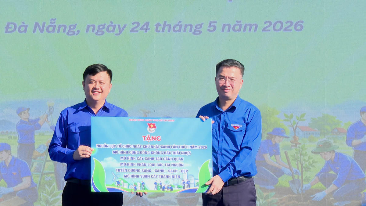 Đà Nẵng: Ra quân Ngày Chủ nhật xanh và Chiến dịch Thanh niên tình nguyện Hè