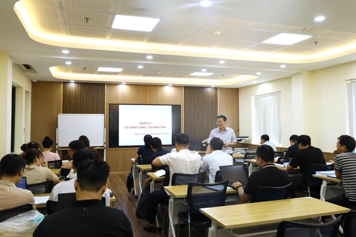 Quang cảnh lớp học. Ảnh: N.Ly