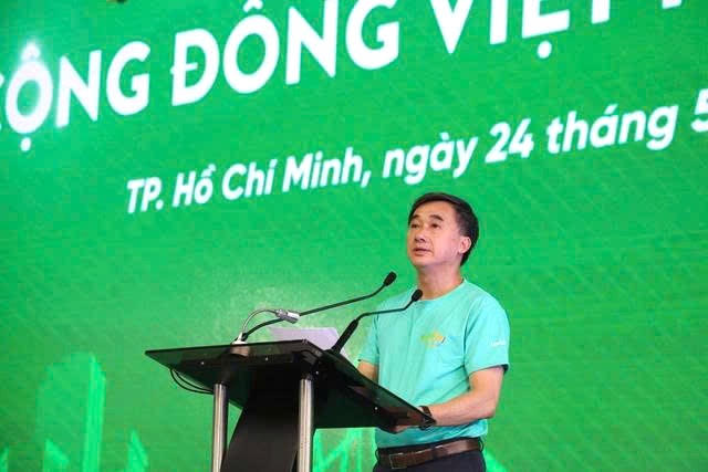 Thầy thuốc Ưu tú, Giáo sư, Tiến sĩ, bác sĩ Trần Văn Thuấn -Thứ trưởng Y tế, Chủ tịch Hội đồng y khoa quốc gia phát biểu. Ảnh: PT.
