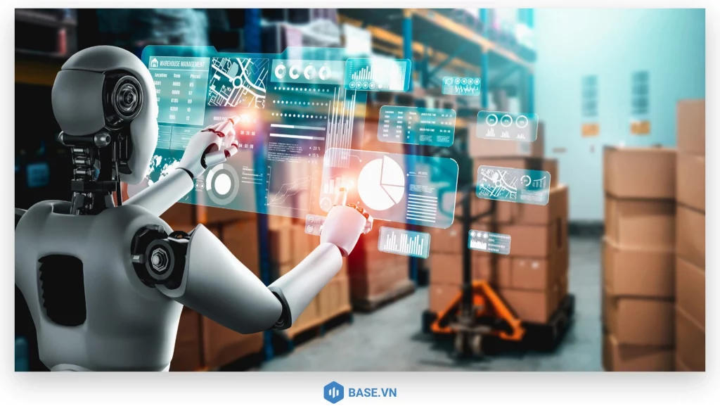 Ngành logistics có nhiều công đoạn lặp lại, xử lý khối lượng dữ liệu lớn nên AI có thể hỗ trợ tự động hóa quy trình. Ảnh minh họa.