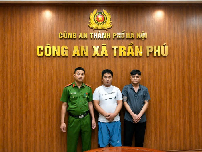 Đối tượng Vũ Viết Sơn và Phùng Xuân Thanh.