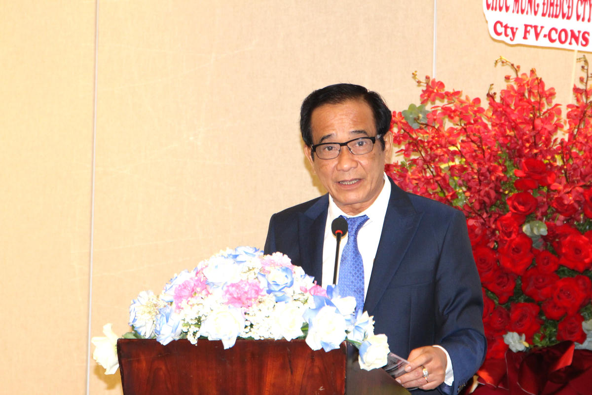 Ông Văn Minh Hoàng – Đại diện Công ty chia sẻ về kết quả hoạt động năm 2025 và mục tiêu năm 2026.