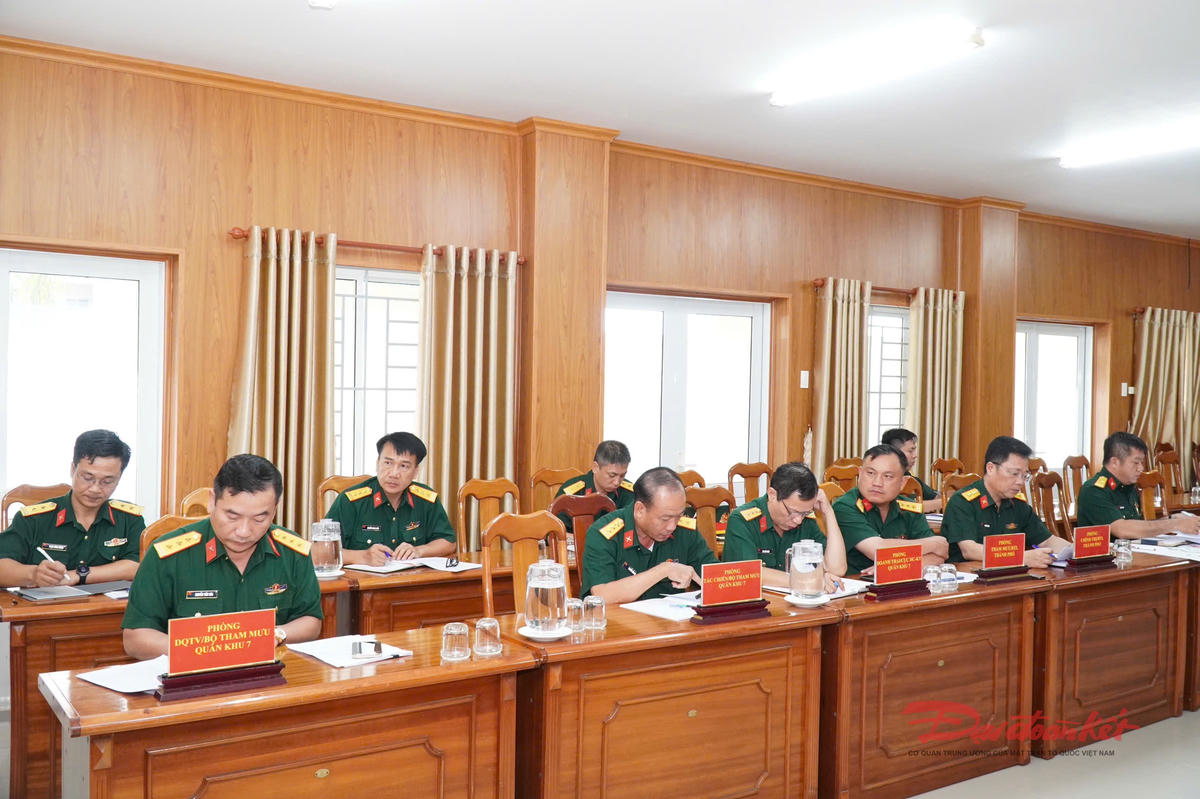 Bộ Tham mưu Quân khu 7 khảo sát xây dựng Hải đội Dân quân thường trực tại TP Hồ Chí Minh