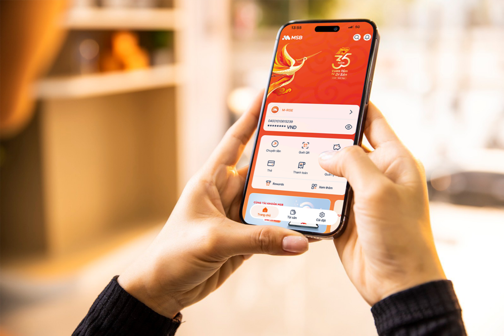 MSB nỗ lực nâng cao trải nghiệm tài chính. Ảnh minh hoạ.