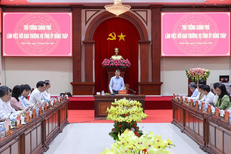 Thủ tướng Lê Minh Hưng: Đồng Tháp cần xác định mô hình tăng trưởng mới- Ảnh 4.